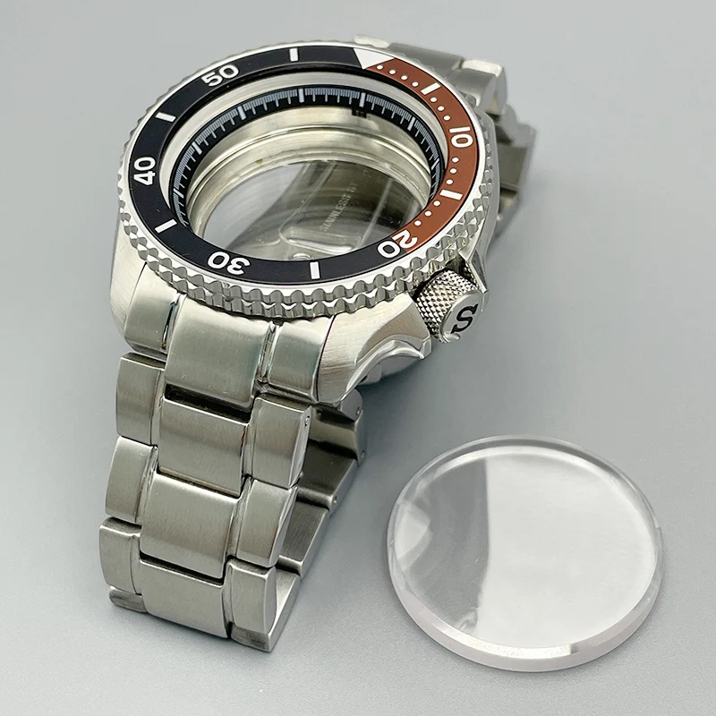 42MM SKX007 SRPD Watch Case and Band Sapphire Glass Transparent Back Cover with bezel Fits 7S26 4R NH35 NH36 Automatic Movement
42MM SKX007 SRPD Watch Case and Band Sapphire Glass Transparent Back Cover with bezel Fits 7S26 4R NH35 NH36 Automatic Movement