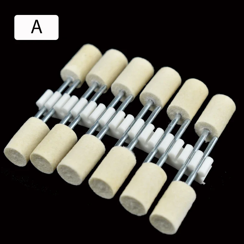 2.35Mm Shank Set Wool Felt Bobs Mounted Point for Mould Mirror Polishing Dremel Rotary Tool
2.35Mm Shank Set Wool Felt Bobs Mounted Point for Mould Mirror Polishing Dremel Rotary Tool