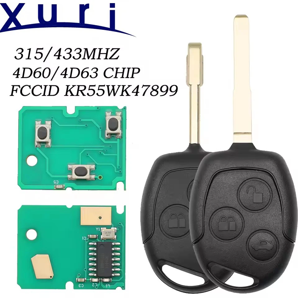 Xuri 3 BTN дистанционный брелок 315/433 МГц 4D60/4D63 чип для Ford Mondeo Focus Fusion Fiesta Galaxy Transit полный автомобильный ключ
Xuri 3 BTN дистанционный брелок 315/433 МГц 4D60/4D63 чип для Ford Mondeo Focus Fusion Fiesta Galaxy Transit полный автомобильный ключ