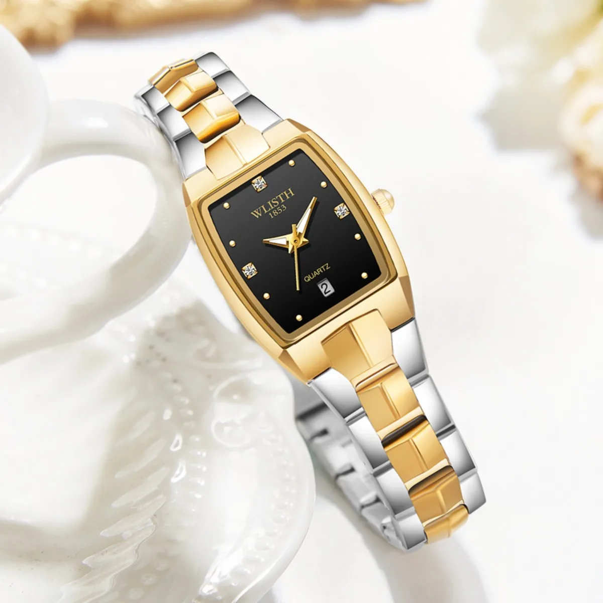 Elegant Business WLISTH Women Pointer Analog Quartz Watch Fashion Stainless Steel Waterproof Luminous Wristwatches Decor Gift
Elegant Business WLISTH Women Pointer Analog Quartz Watch Fashion Stainless Steel Waterproof Luminous Wristwatches Decor Gift