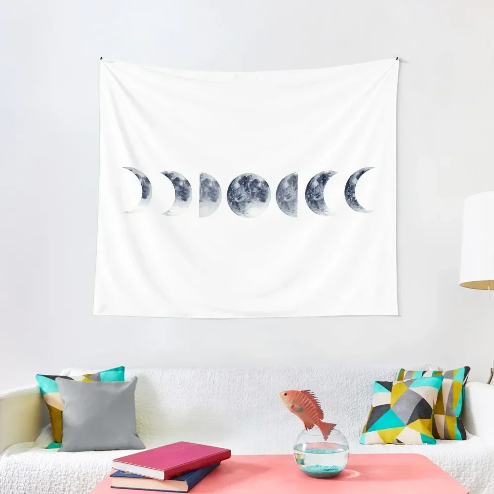 Moon phases in a row | Watercolor Tapestry Bedroom Deco Bed Room Decoration Room Decor Aesthetics For Room Tapestry
Moon phases in a row | Watercolor Tapestry Bedroom Deco Bed Room Decoration Room Decor Aesthetics For Room Tapestry