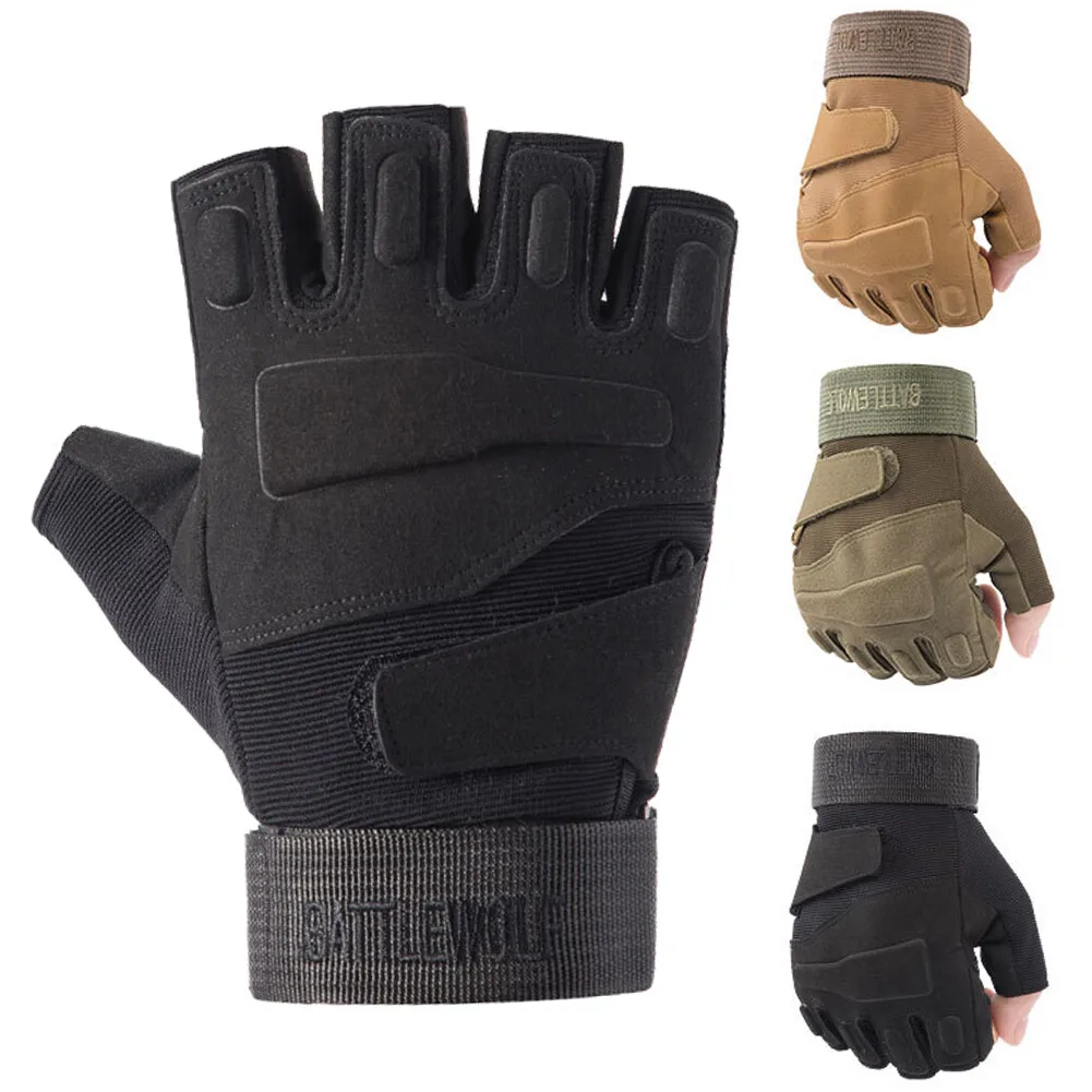 Tactical Military Half Finger Gloves Men's Motorcycle Hunting Shooting Fingerless Gloves Cycling Hiking Airsoft Paintball Gloves
Tactical Military Half Finger Gloves Men's Motorcycle Hunting Shooting Fingerless Gloves Cycling Hiking Airsoft Paintball Gloves