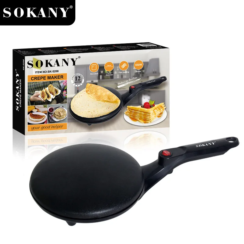 Электрическая блинница Houselin, Cookoks Roti, Tortillas и блины, автоматический контроль температуры, крутая сенсорная ручка
Электрическая блинница Houselin, Cookoks Roti, Tortillas и блины, автоматический контроль температуры, крутая сенсорная ручка