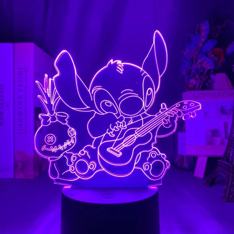 Светящаяся акриловая фигурка Дисней Стич: милый мультяшный персонаж, ночник для создания атмосферы в спальне, креативный подарок-украшение
Светящаяся акриловая фигурка Дисней Стич: милый мультяшный персонаж, ночник для создания атмосферы в спальне, креативный подарок-украшение
