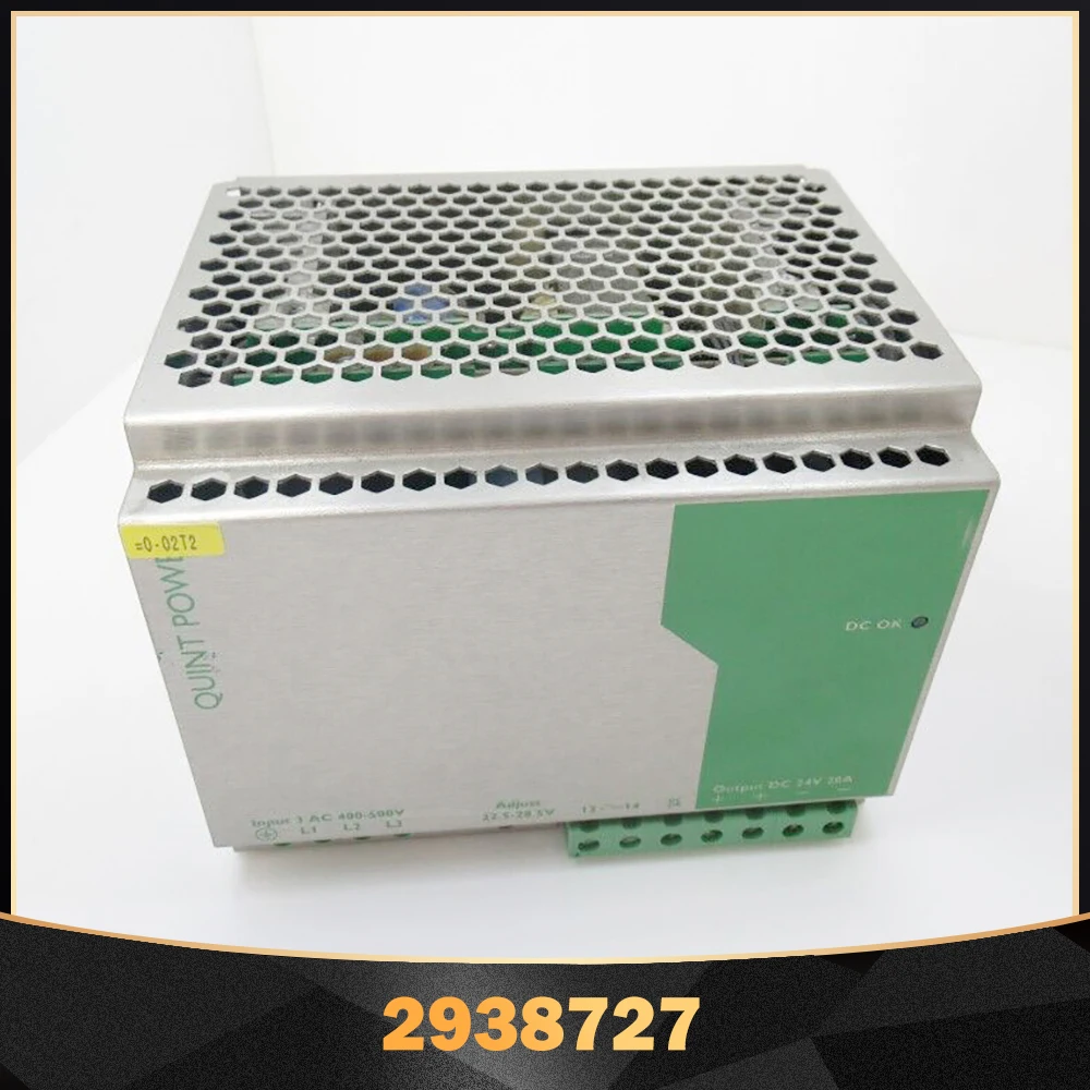 QUINT POWER 24 В постоянного тока/20 А для импульсного источника питания Phoenix QUINT-PS-3X400-500AC/24DC/20 2938727
QUINT POWER 24 В постоянного тока/20 А для импульсного источника питания Phoenix QUINT-PS-3X400-500AC/24DC/20 2938727