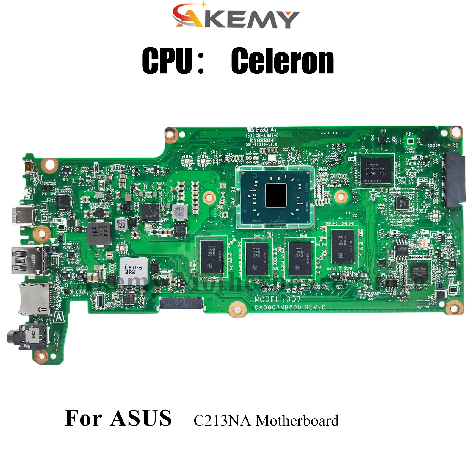 C213NA Laptop Motherboard For ASUS Chromebook C213NA C213N Notebook Mainboard With Celeron CPU 100% tests OK fast shipping stk
C213NA Laptop Motherboard For ASUS Chromebook C213NA C213N Notebook Mainboard With Celeron CPU 100% tests OK fast shipping stk
