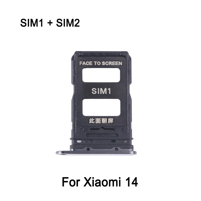 Лоток для двух SIM-карт для телефона Xiaomi 14 SIM1 + лоток для SIM-карт SIM2 Запасная часть
Лоток для двух SIM-карт для телефона Xiaomi 14 SIM1 + лоток для SIM-карт SIM2 Запасная часть