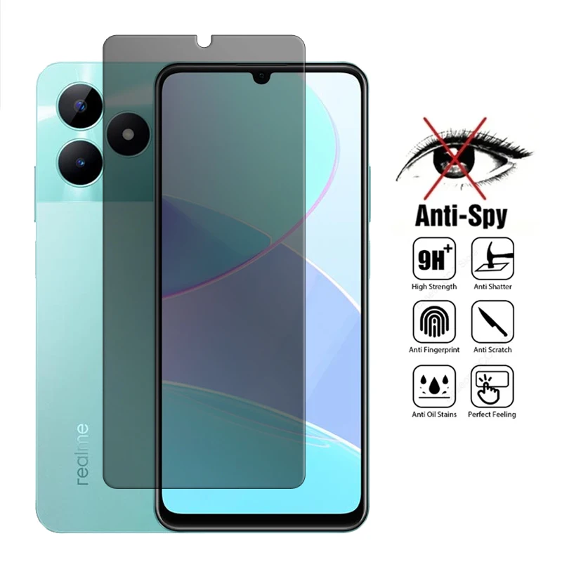 For Realme C51 Glass Realme C51 C51s 4G Tempered Glass 6.74 inch Anti-spy Privacy 9H Screen Protector For Realme C51s C51 Film
For Realme C51 Glass Realme C51 C51s 4G Tempered Glass 6.74 inch Anti-spy Privacy 9H Screen Protector For Realme C51s C51 Film