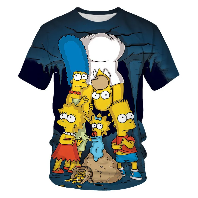 Летняя детская классическая футболка с принтом THE SIMPSONS, с цифровым принтом в полоску, свободного кроя, в ассортименте.
Летняя детская классическая футболка с принтом THE SIMPSONS, с цифровым принтом в полоску, свободного кроя, в ассортименте.