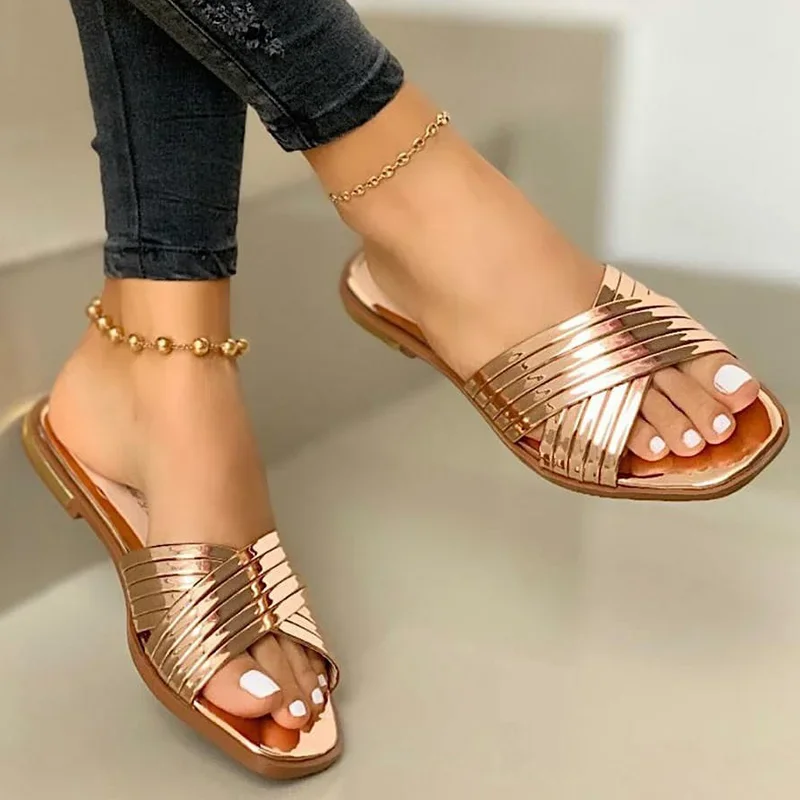 Women Sandals Summer Slip On Flat Sandals Indoor Outdoor Shoes For Women Slippers Summer Footwear Women Casual Beach Shoes
Women Sandals Summer Slip On Flat Sandals Indoor Outdoor Shoes For Women Slippers Summer Footwear Women Casual Beach Shoes