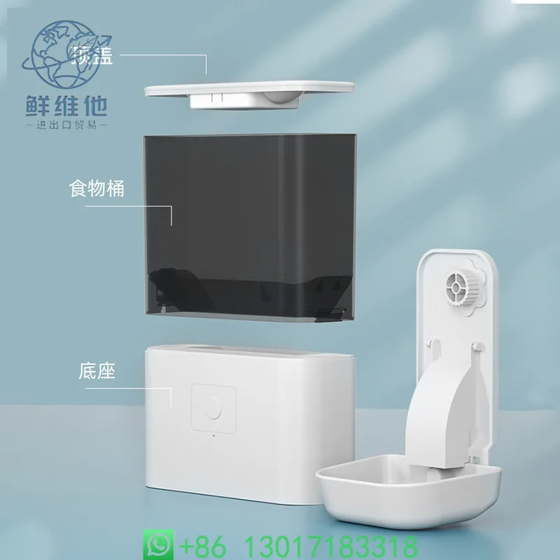 Smart Automatic Pet Feeder Water Dispenser Hanging Cage for Cats Dogs Auto Food Water Bowl5
Smart Automatic Pet Feeder Water Dispenser Hanging Cage for Cats Dogs Auto Food Water Bowl5