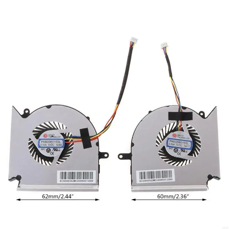 B0KF 1PAIR LATTOP Охлаждающий вентилятор замена охлаждения GE63VR MS-16P1 GE73VR MS-17C
B0KF 1PAIR LATTOP Охлаждающий вентилятор замена охлаждения GE63VR MS-16P1 GE73VR MS-17C
