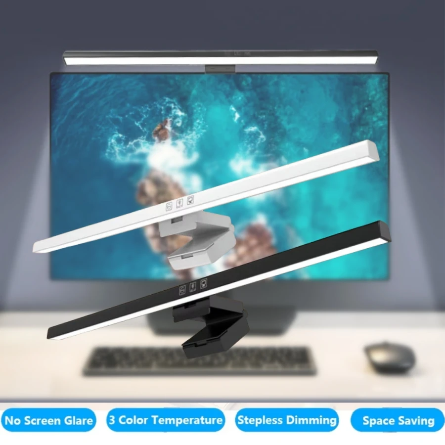 50CM Computer Monitor Light Bar Screen Hanging Lamp Stepless Dimming USB Powered For Study Work Laptop Table Monitor Lighting
50CM Computer Monitor Light Bar Screen Hanging Lamp Stepless Dimming USB Powered For Study Work Laptop Table Monitor Lighting