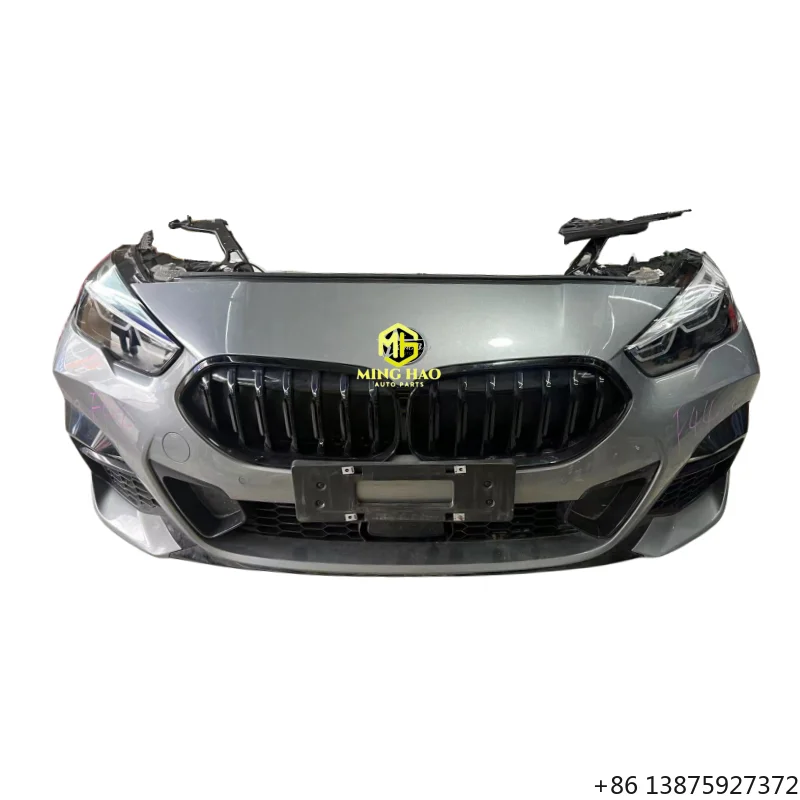 Complete Front Bumper Assembly with Nose Headlight Grille and Radiator Fender Hood for 2 Series F44
Complete Front Bumper Assembly with Nose Headlight Grille and Radiator Fender Hood for 2 Series F44