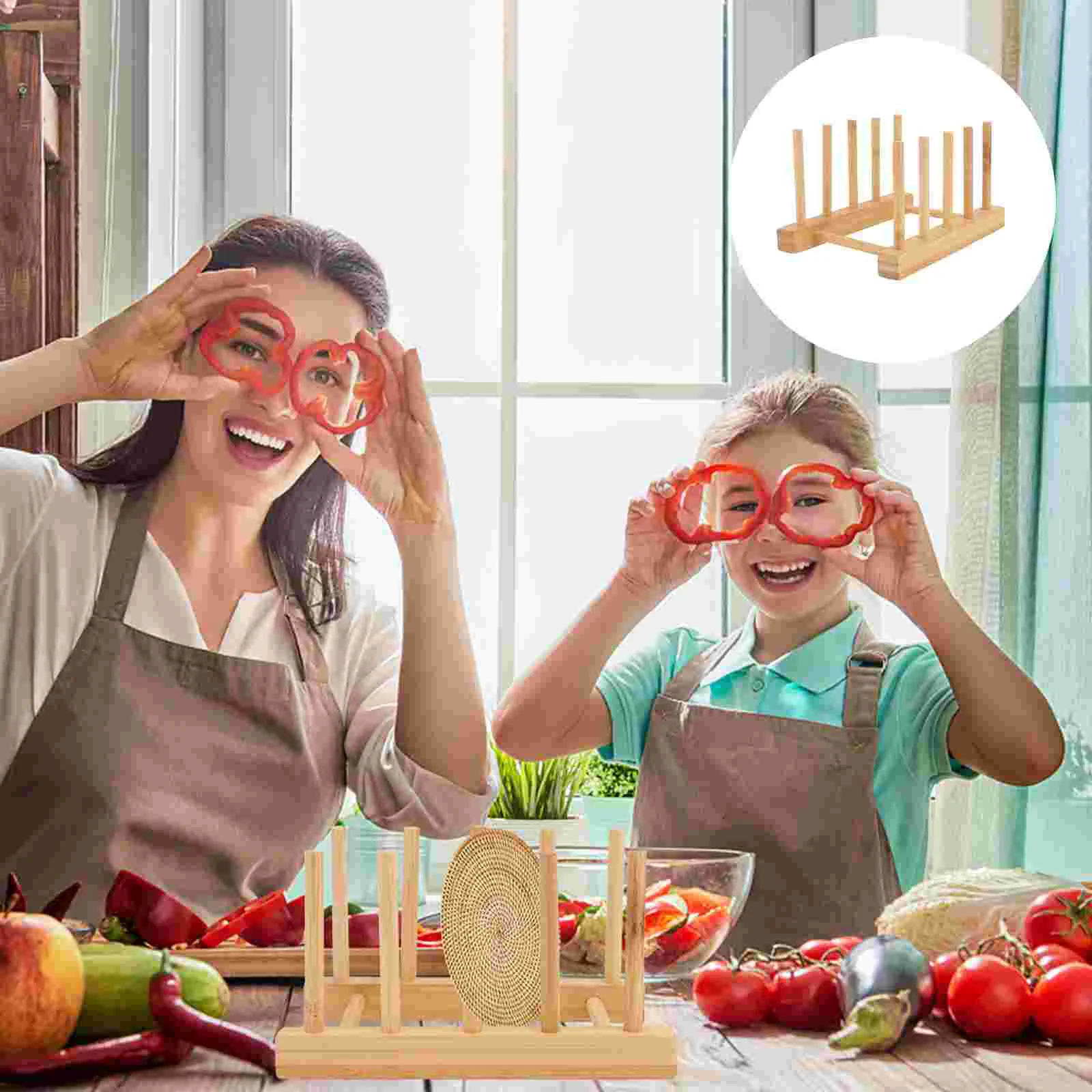 Bamboo Wooden Dish Holder Drainer Drying Rack Plates Holder Pot Cover Holder Cover Lid Organizer dish drainer
Bamboo Wooden Dish Holder Drainer Drying Rack Plates Holder Pot Cover Holder Cover Lid Organizer dish drainer