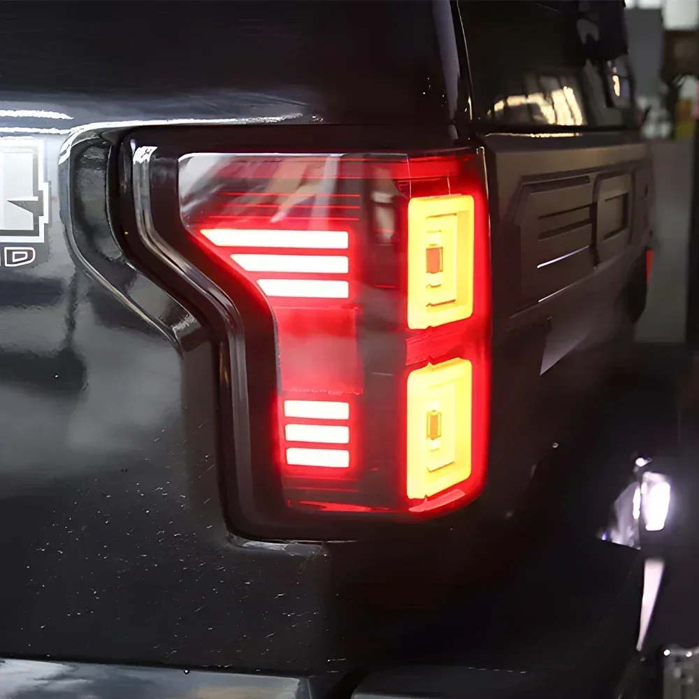 Автомобильные задние фонари в сборе для Ford Raptor F150 2015-2019, светодиодные автоматические задние фонари, обновленные аксессуары для динамических мигающих сигнальных ламп
Автомобильные задние фонари в сборе для Ford Raptor F150 2015-2019, светодиодные автоматические задние фонари, обновленные аксессуары для динамических мигающих сигнальных ламп