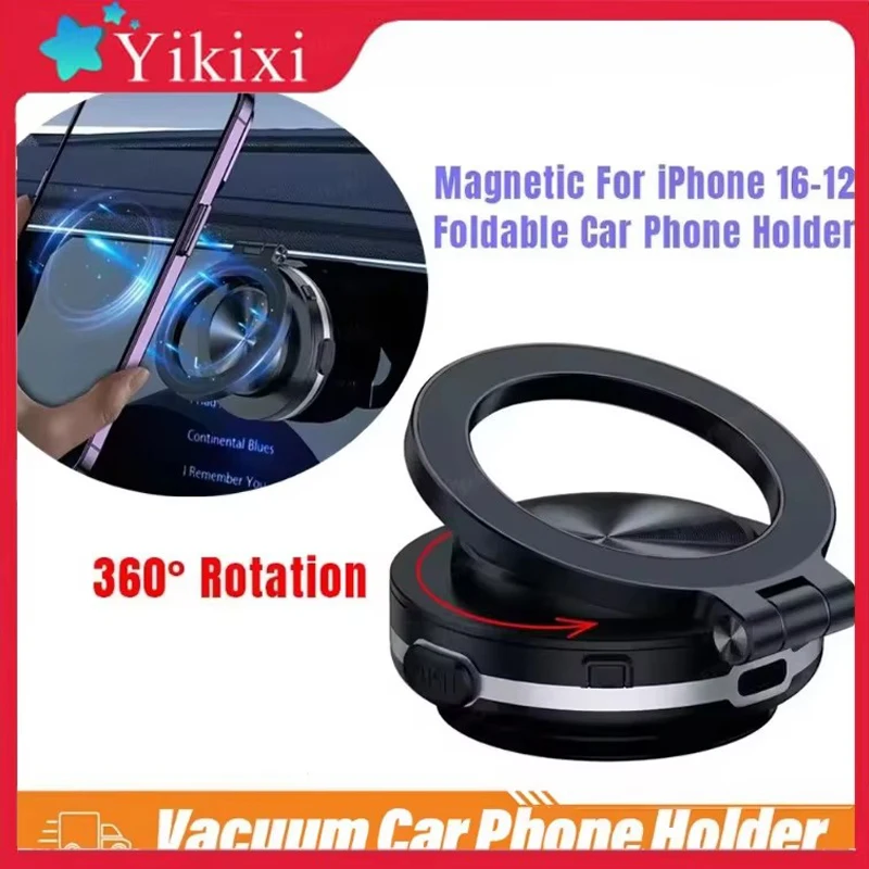 360°rotatable Car Magnetic Holder Intelligent Vacuum Adsorption Phone Stand Car Mount Windshield Magnetic Car Stable Bracket
360°rotatable Car Magnetic Holder Intelligent Vacuum Adsorption Phone Stand Car Mount Windshield Magnetic Car Stable Bracket