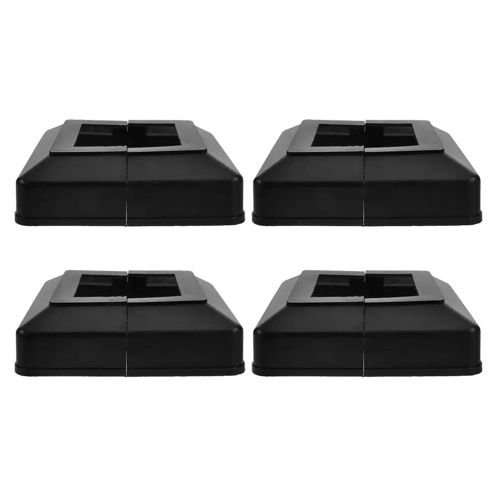 4Pcs Square Tubing Post Base Cover Plastic Split Post Skirt for Deck Fencing Railing Concealed Screw Protector Weather Resistant
4Pcs Square Tubing Post Base Cover Plastic Split Post Skirt for Deck Fencing Railing Concealed Screw Protector Weather Resistant