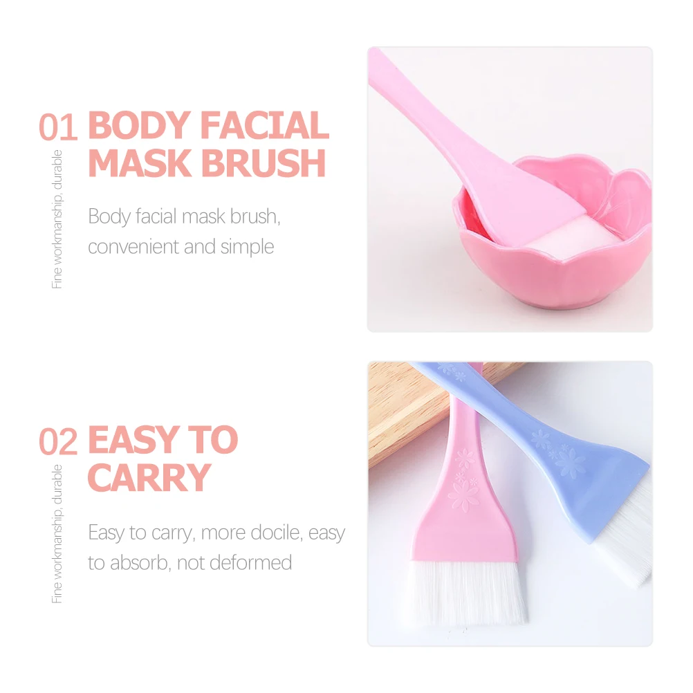 4pcs Beauty Mask Applicator Brushes Nylon Facial Brush Set Skin Friendly Portable Tools For Face Mask Application
4pcs Beauty Mask Applicator Brushes Nylon Facial Brush Set Skin Friendly Portable Tools For Face Mask Application