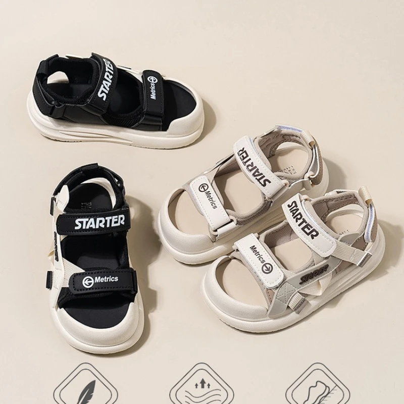 Fashion Girls' Shoes 2026 Summer New Boys' Sports Sandals Comfort Anti Slip Kids Beach Shoes Simple Versatile Girls Sandals
Fashion Girls' Shoes 2026 Summer New Boys' Sports Sandals Comfort Anti Slip Kids Beach Shoes Simple Versatile Girls Sandals