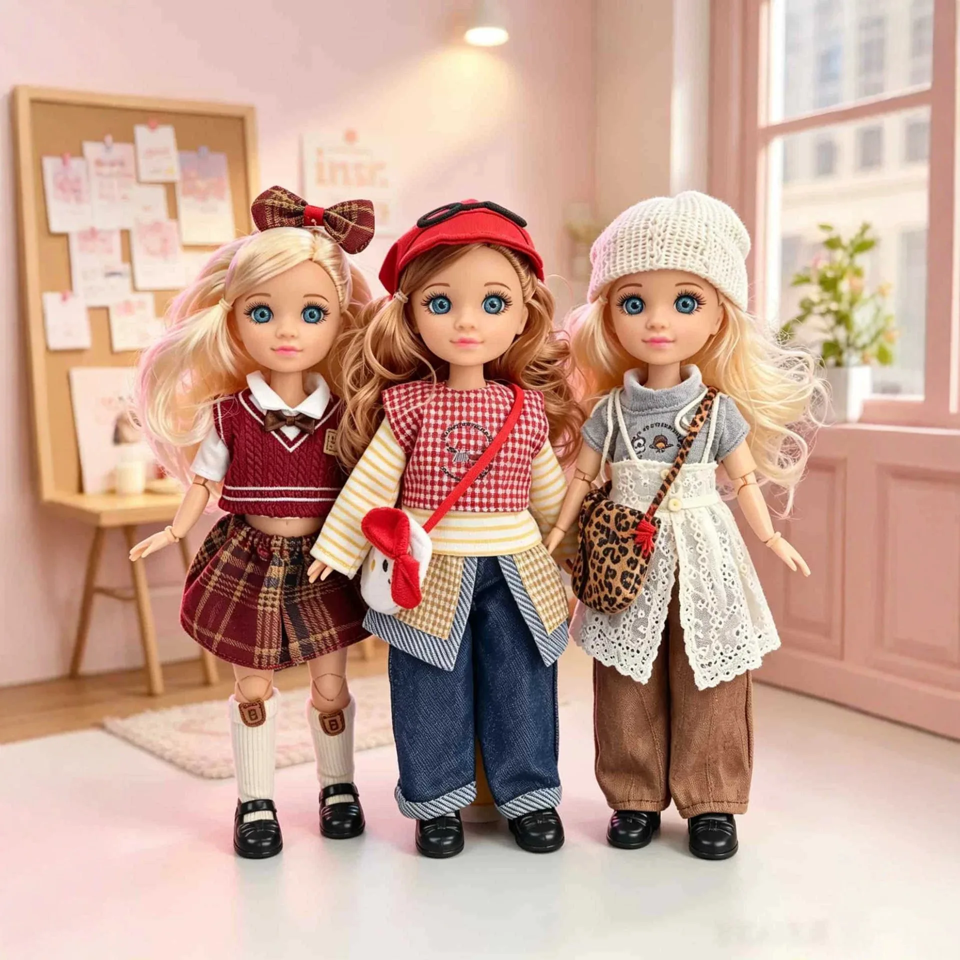 1/6 Princess Doll Toys 30cm Dress Up Doll Toys With Clothes 12 Joint Movable Doll Retro Trendy Style Cute Sweet Face Gifts Girls
1/6 Princess Doll Toys 30cm Dress Up Doll Toys With Clothes 12 Joint Movable Doll Retro Trendy Style Cute Sweet Face Gifts Girls