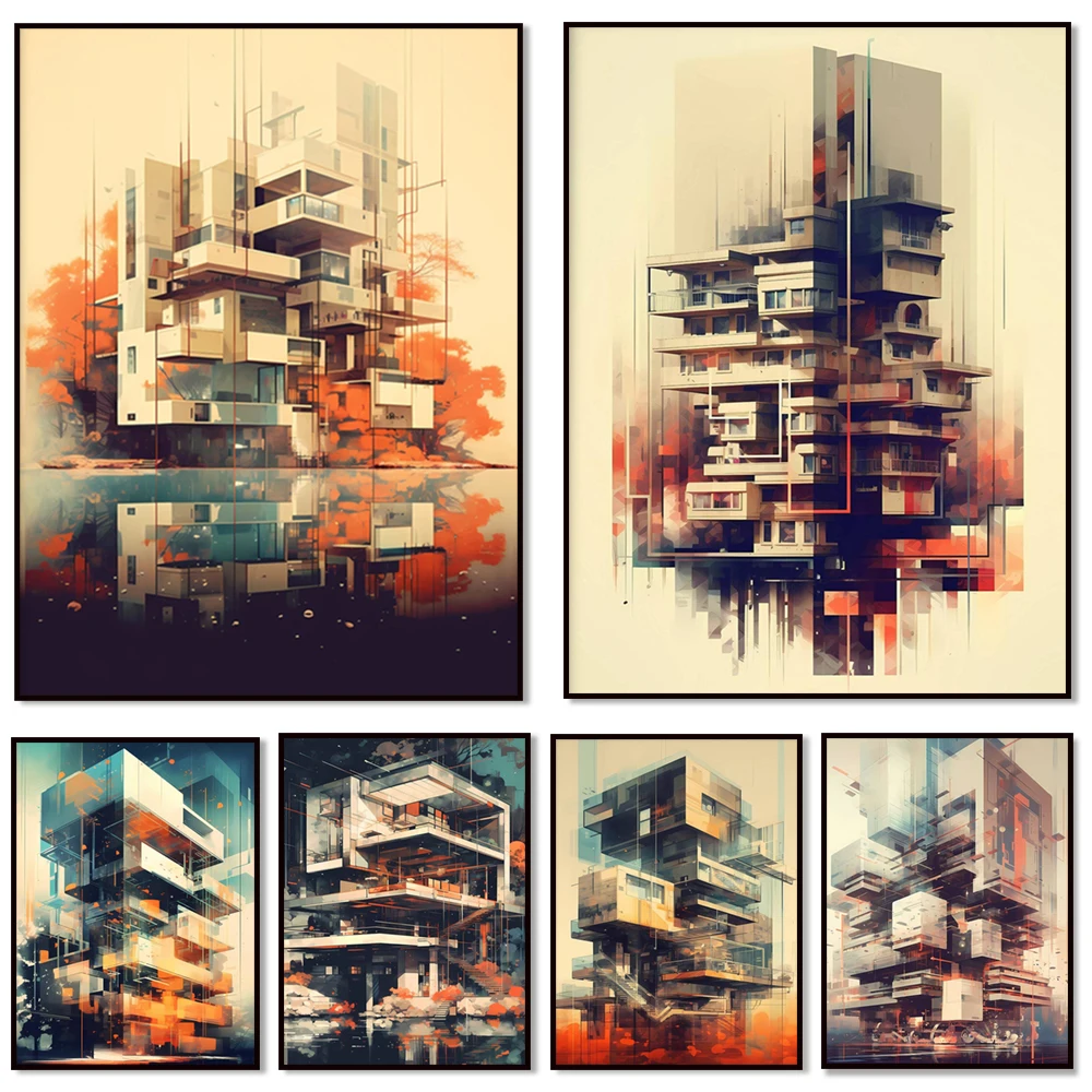 Brutalist architecture wall art, architectural prints, illustrations, retro filters, medieval concept art, architectural posters
Brutalist architecture wall art, architectural prints, illustrations, retro filters, medieval concept art, architectural posters
