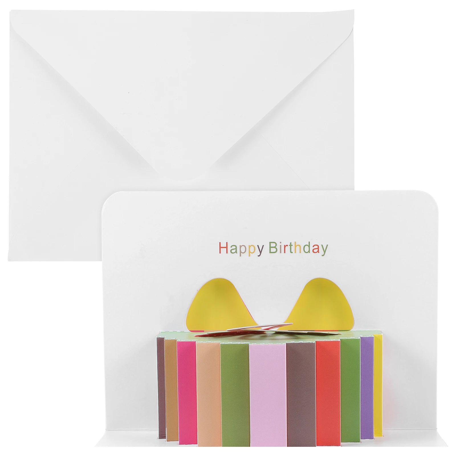 3D Birthday Decorative Greeting Colorful Handmade Paper Message Card Creative Visual Effect Diy Writing Blessing Card For 
3D Birthday Decorative Greeting Colorful Handmade Paper Message Card Creative Visual Effect Diy Writing Blessing Card For