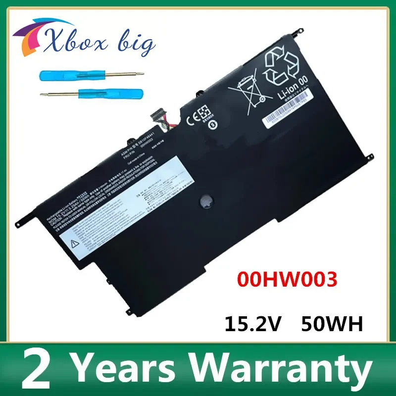 00HW003 SB10F46441 Laptop Battery For Lenovo ThinkPad X1 Carbon Gen3 2015 00HW002 SB10F46440 15.2V 50WH
00HW003 SB10F46441 Laptop Battery For Lenovo ThinkPad X1 Carbon Gen3 2015 00HW002 SB10F46440 15.2V 50WH