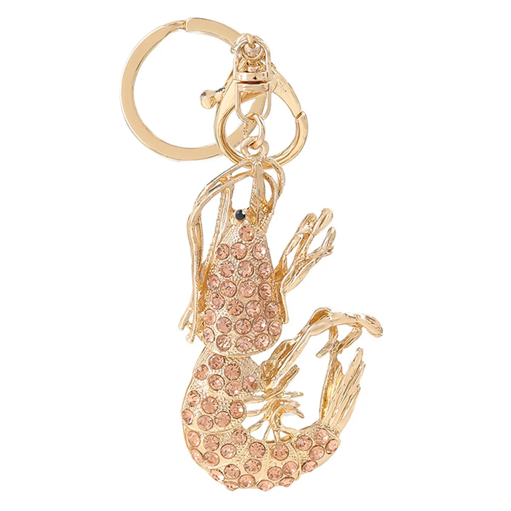 Alloy Shrimp Rhinestone Inlaid Pendant Ocean Theme Bag Accessory Key Key Ring Decor Ring Luggage Charm Decorative
Alloy Shrimp Rhinestone Inlaid Pendant Ocean Theme Bag Accessory Key Key Ring Decor Ring Luggage Charm Decorative