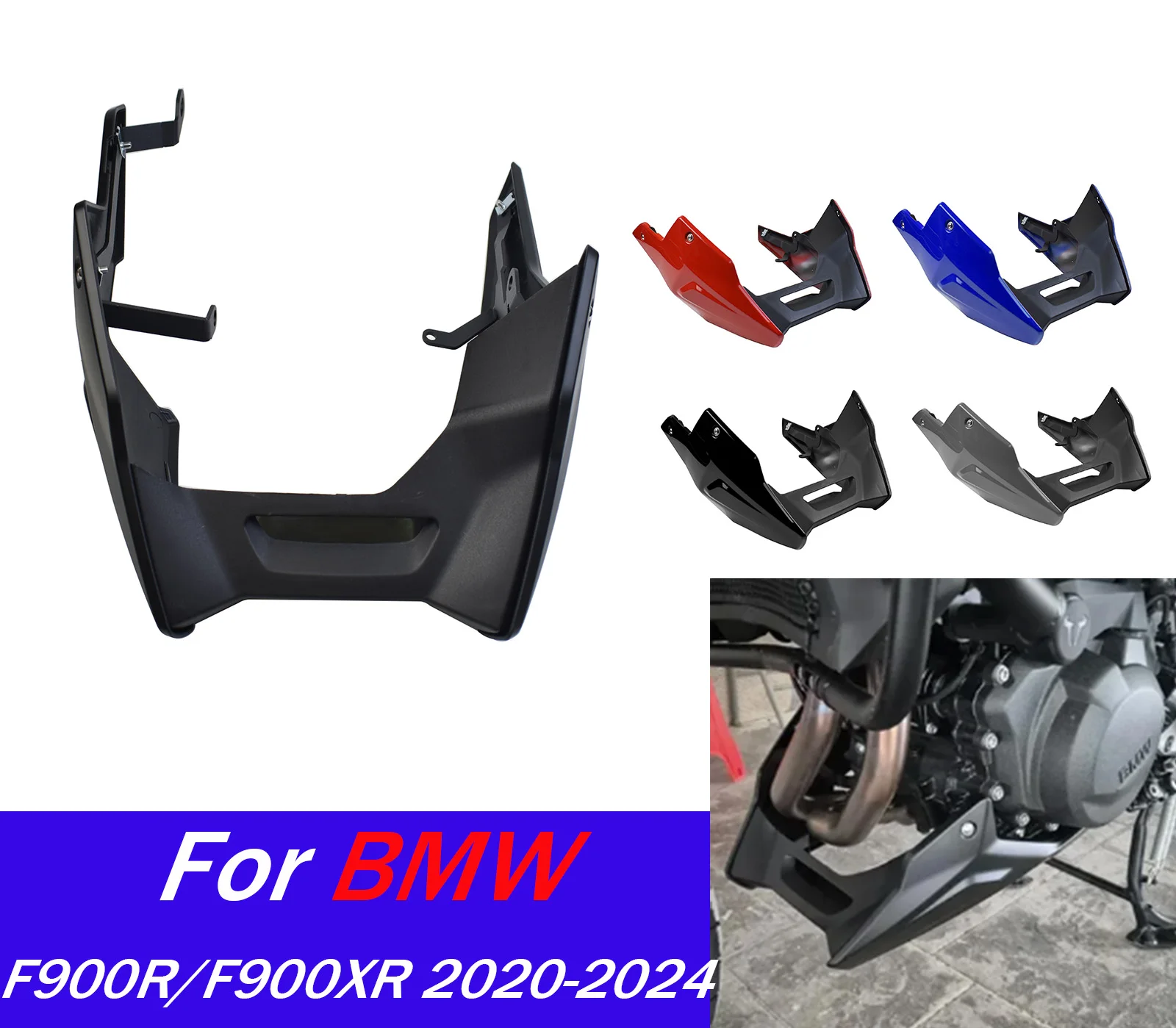 F900XR F900R защита поддона живота для BMW F 900R 900XR 2020-2024 мотоцикла нижняя защита шасси двигателя защитная пластина спойлер крышка 
F900XR F900R защита поддона живота для BMW F 900R 900XR 2020-2024 мотоцикла нижняя защита шасси двигателя защитная пластина спойлер крышка