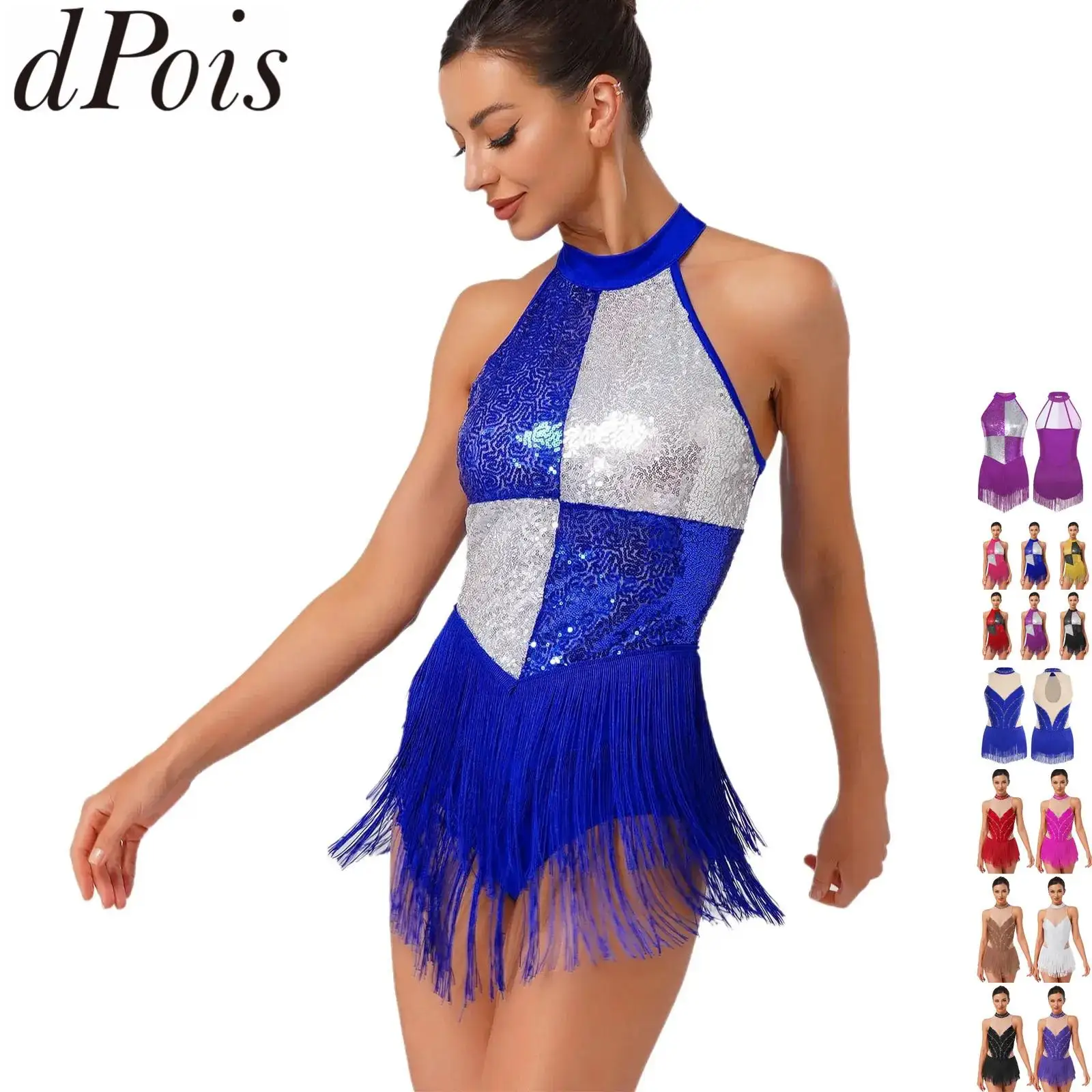 Современный костюм для джазовых танцев в стиле хип-хоп с блестками, женское трико для девочек, сверкающее платье с кисточками для латинских современных танцев
Современный костюм для джазовых танцев в стиле хип-хоп с блестками, женское трико для девочек, сверкающее платье с кисточками для латинских современных танцев