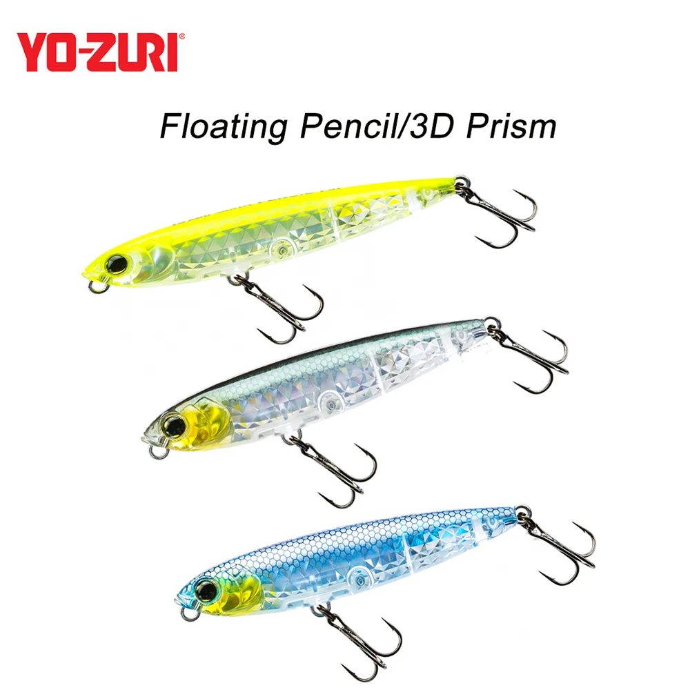 YO ZURI Beach Bionic Lure R1434 Floating Pencil Road Runner False Bait 3D Prismatic Bass Warbler Hard Lure 1pc
YO ZURI Beach Bionic Lure R1434 Floating Pencil Road Runner False Bait 3D Prismatic Bass Warbler Hard Lure 1pc