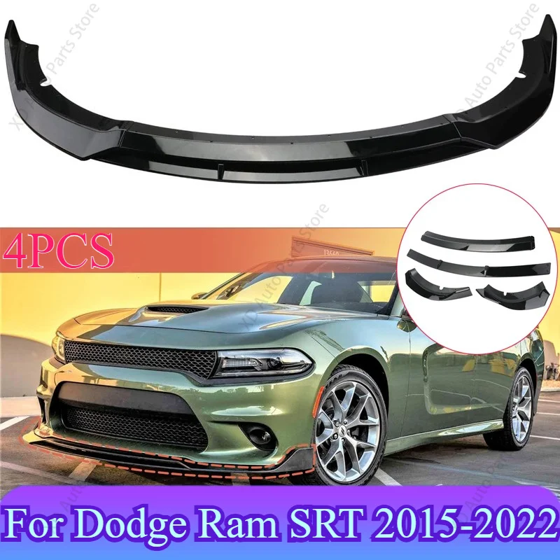 4PCS Front Bumper Lip For Dodge RAM SRT 2015-2022 Spoiler Diffuser Splitters Body Kit Aprons Cover Guard Trim Accessories Tuning
4PCS Front Bumper Lip For Dodge RAM SRT 2015-2022 Spoiler Diffuser Splitters Body Kit Aprons Cover Guard Trim Accessories Tuning