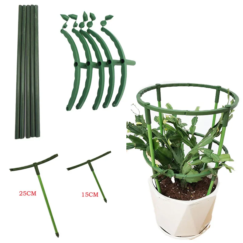 Plastic Plant Support Pile Stand for Flowers Semicircle Greenhouses Arrangement Fixing Rod Holder Orchard Garden Bonsai Tools
Plastic Plant Support Pile Stand for Flowers Semicircle Greenhouses Arrangement Fixing Rod Holder Orchard Garden Bonsai Tools