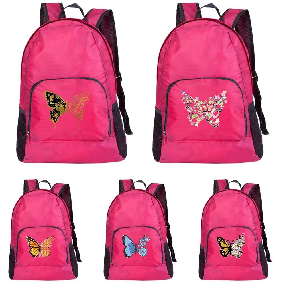 Foldable Outdoor Folding Butterfly Printed Lightweight Folding Backpack Hiking Ultra-light Travel Sports Storage Backpack
Foldable Outdoor Folding Butterfly Printed Lightweight Folding Backpack Hiking Ultra-light Travel Sports Storage Backpack