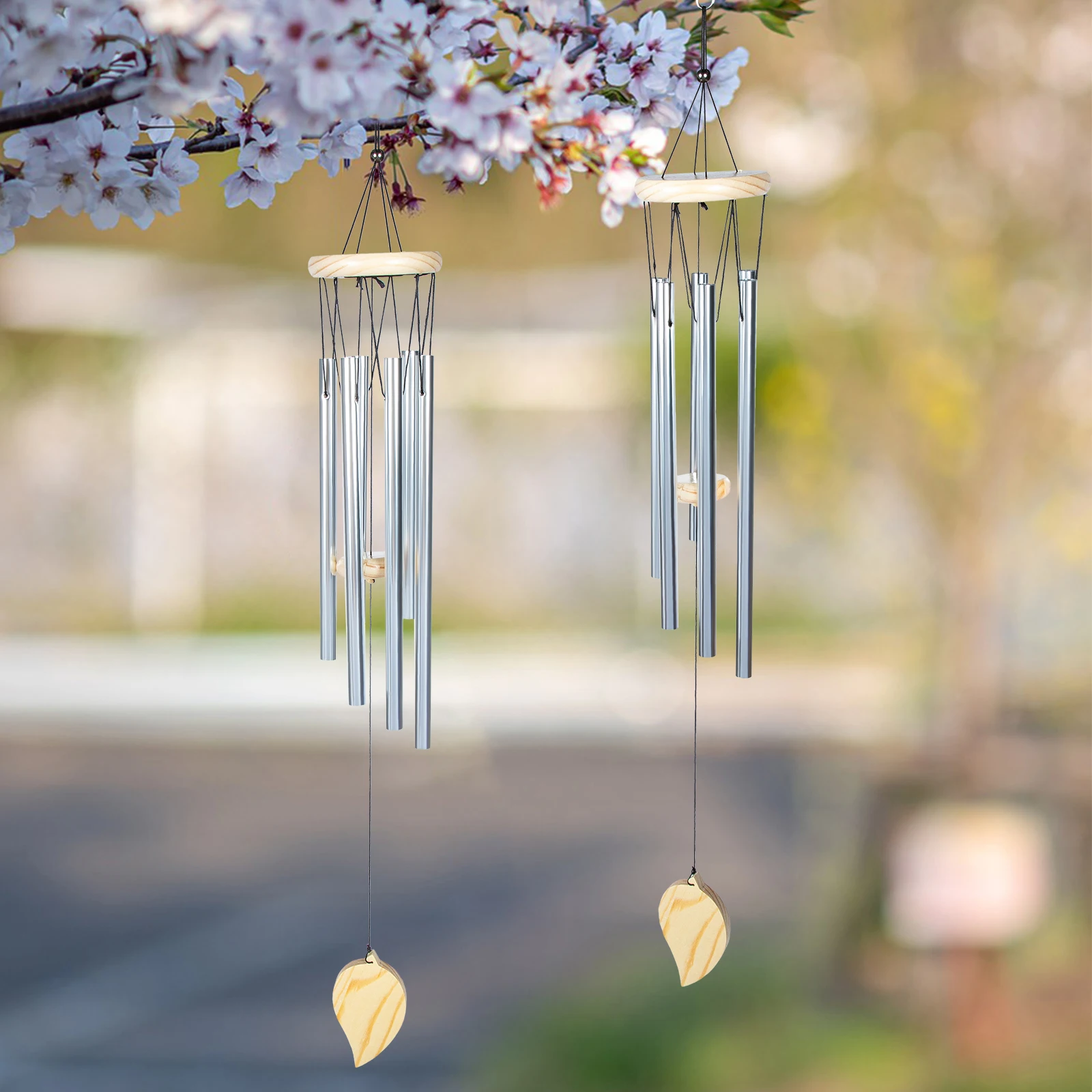 60pcs DIY Wind Chime Tubes Aluminum Crafts Accessories Pre Drilled Design Outdoor Hanging Supplies Relaxing Tones 
60pcs DIY Wind Chime Tubes Aluminum Crafts Accessories Pre Drilled Design Outdoor Hanging Supplies Relaxing Tones
