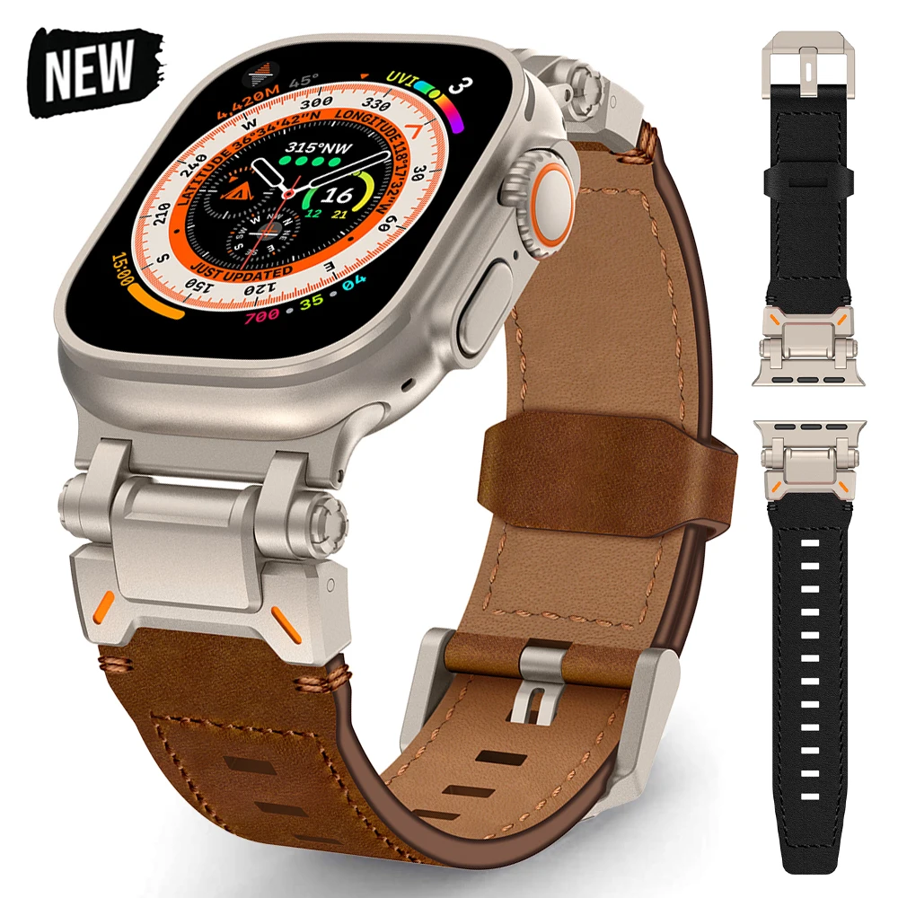 Кожаный ремешок для часов Apple Watch Series 9 8 7 6 5 4 3 se, роскошный браслет для iWatch ultra 2 49 мм 42 44 мм 45 мм
Кожаный ремешок для часов Apple Watch Series 9 8 7 6 5 4 3 se, роскошный браслет для iWatch ultra 2 49 мм 42 44 мм 45 мм