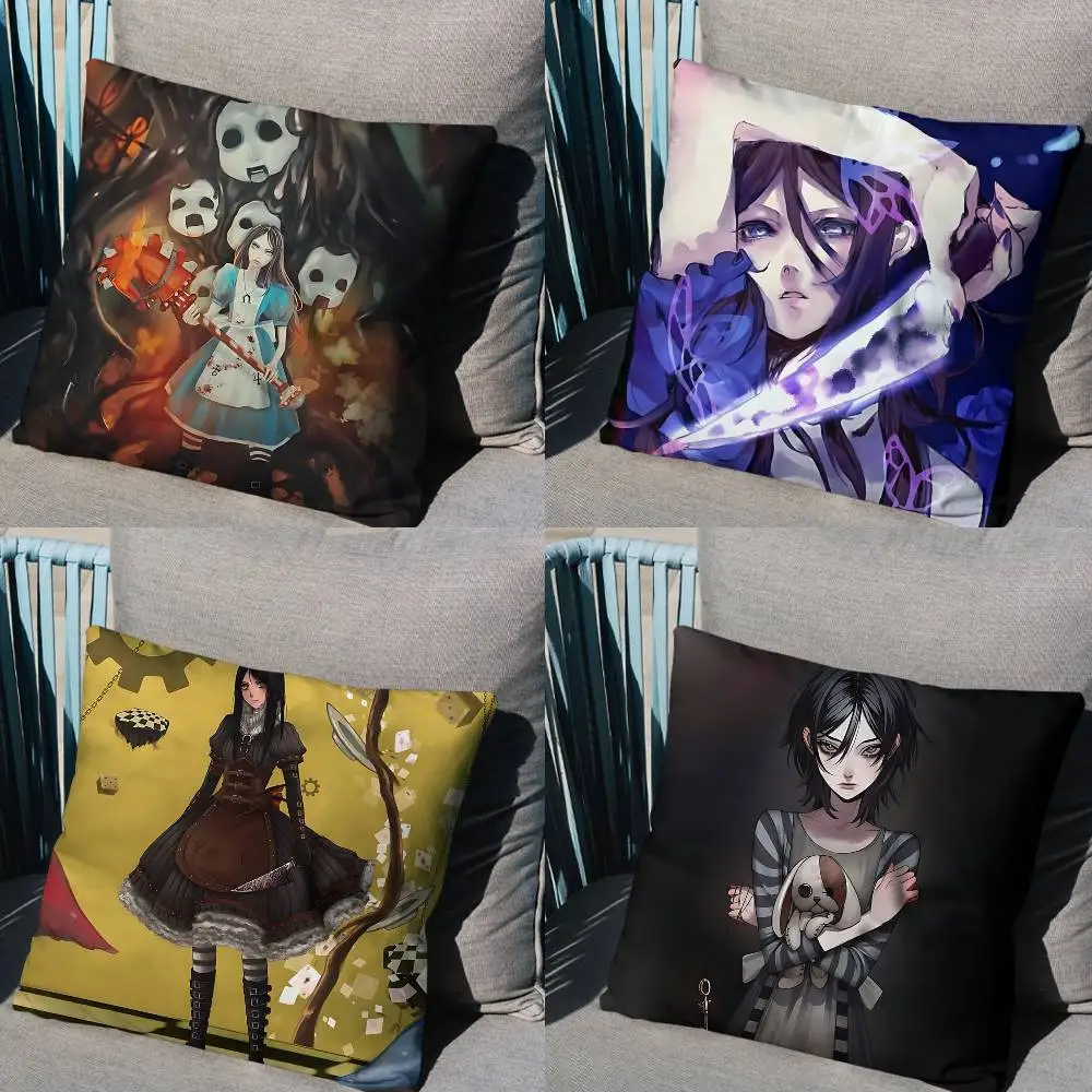 game A-Alice Madness Returns pillow cover living room sofa cushion cover bedroom room bed pillow cover home decoration
game A-Alice Madness Returns pillow cover living room sofa cushion cover bedroom room bed pillow cover home decoration