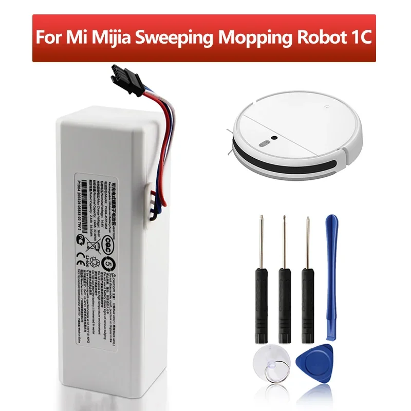 Новая сменная батарея P1904-4S1P-MM для Xiaomi Mijia Mi, робот-пылесос 1C 37,44 Втч
Новая сменная батарея P1904-4S1P-MM для Xiaomi Mijia Mi, робот-пылесос 1C 37,44 Втч