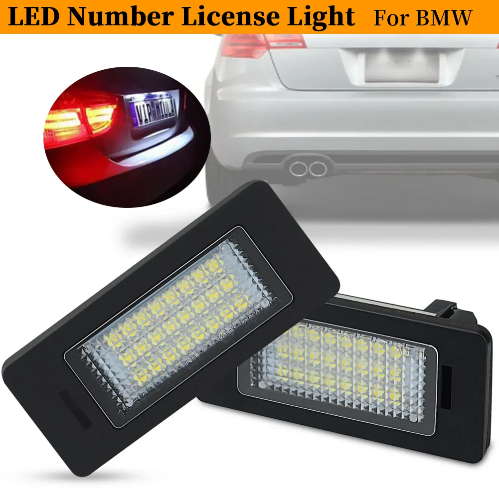 Waterproof Number Plate Lamp Plug and Play Car LED License Plate Lightsfor for BMW 1 3 5 Series Replacement Bright LED Light
Waterproof Number Plate Lamp Plug and Play Car LED License Plate Lightsfor for BMW 1 3 5 Series Replacement Bright LED Light