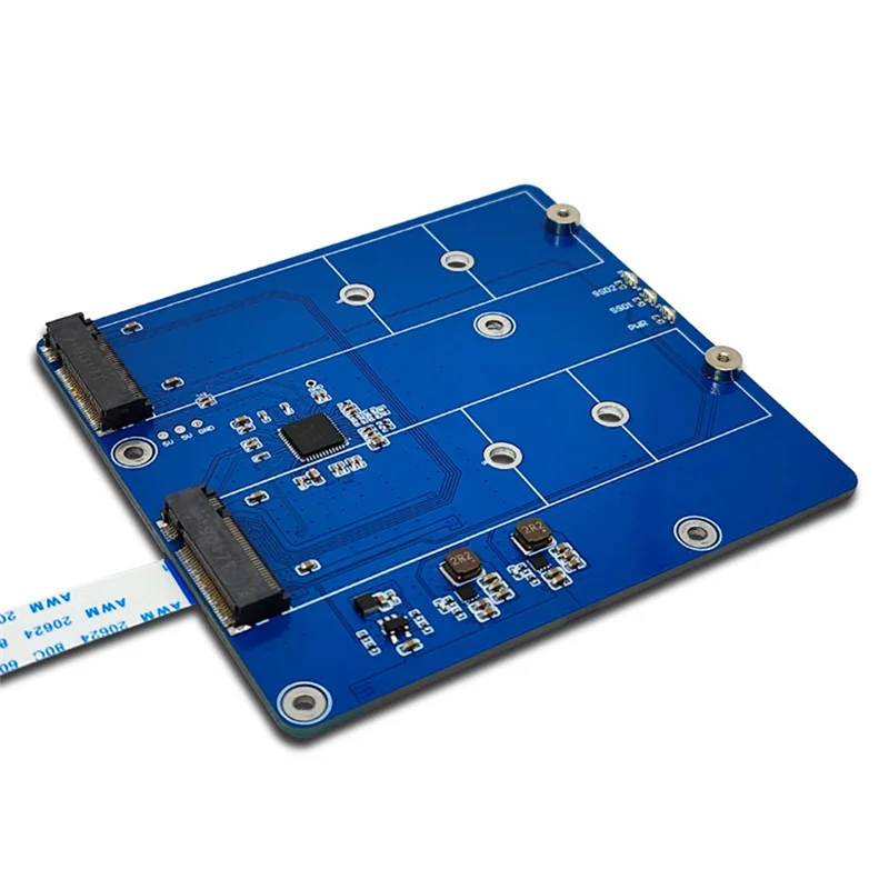 Новый модуль платы расширения для Raspberry Pi 5 PCIE M.2, плата расширения Dual SSD, портативный модуль протокола NVME
Новый модуль платы расширения для Raspberry Pi 5 PCIE M.2, плата расширения Dual SSD, портативный модуль протокола NVME