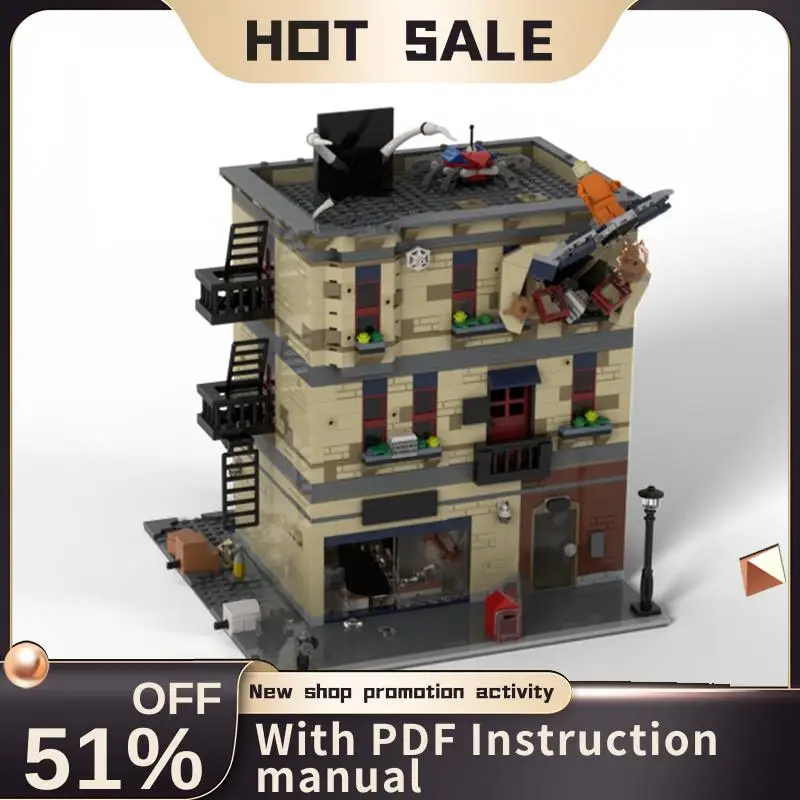 New 2089Pcs City Hot Selling Street View Moc Modular Jewelry Store Model Building Blocks Diy Creative Ideas Toys Birthday Gifts
New 2089Pcs City Hot Selling Street View Moc Modular Jewelry Store Model Building Blocks Diy Creative Ideas Toys Birthday Gifts