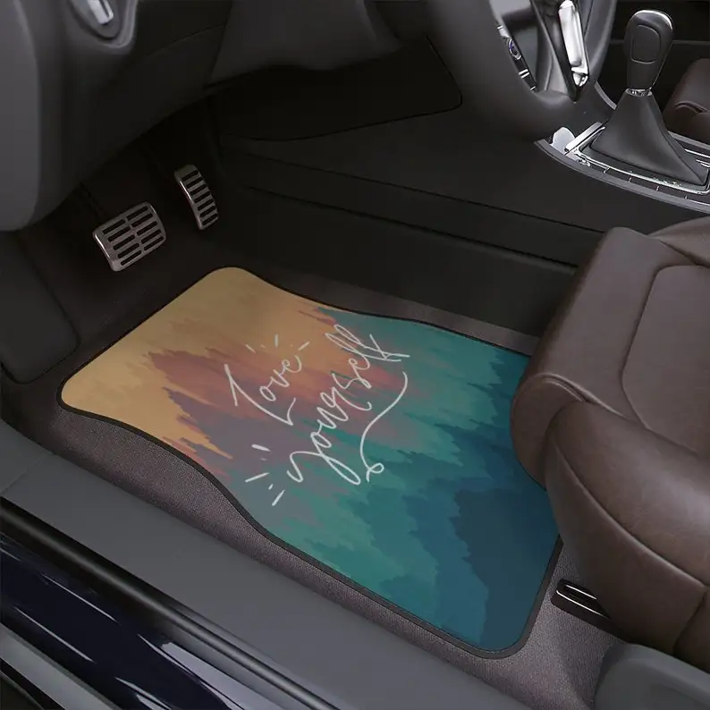 Love yourself Boho Green Car Floor Mats, Aesthetic Green Forest Car Floor Mats,Retro Car Accessories,Summer Car mat,Green car de
Love yourself Boho Green Car Floor Mats, Aesthetic Green Forest Car Floor Mats,Retro Car Accessories,Summer Car mat,Green car de