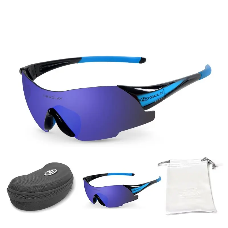 Ultra-light TR90 frame cycling glasses ultra-light lens polarized bicycle glasses UV400 protection.
Ultra-light TR90 frame cycling glasses ultra-light lens polarized bicycle glasses UV400 protection.