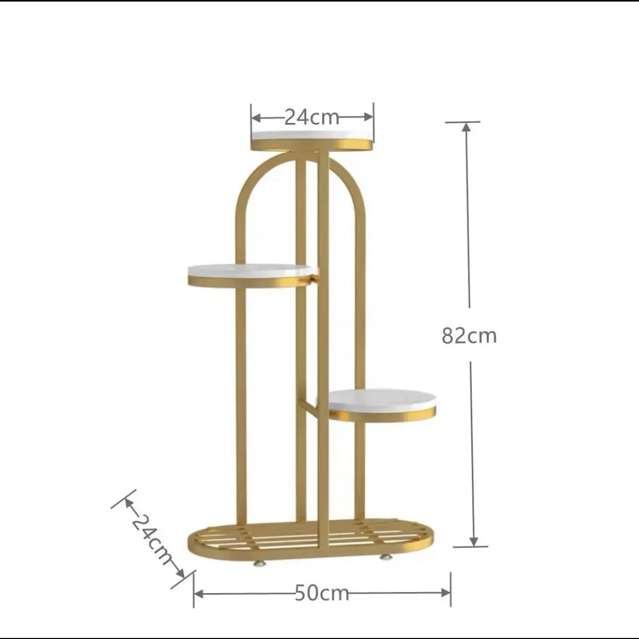 Modern simple luxurious iron rock plate flower rack Indoor plant accessories living room multi-storey balcony flower pot shelf
Modern simple luxurious iron rock plate flower rack Indoor plant accessories living room multi-storey balcony flower pot shelf