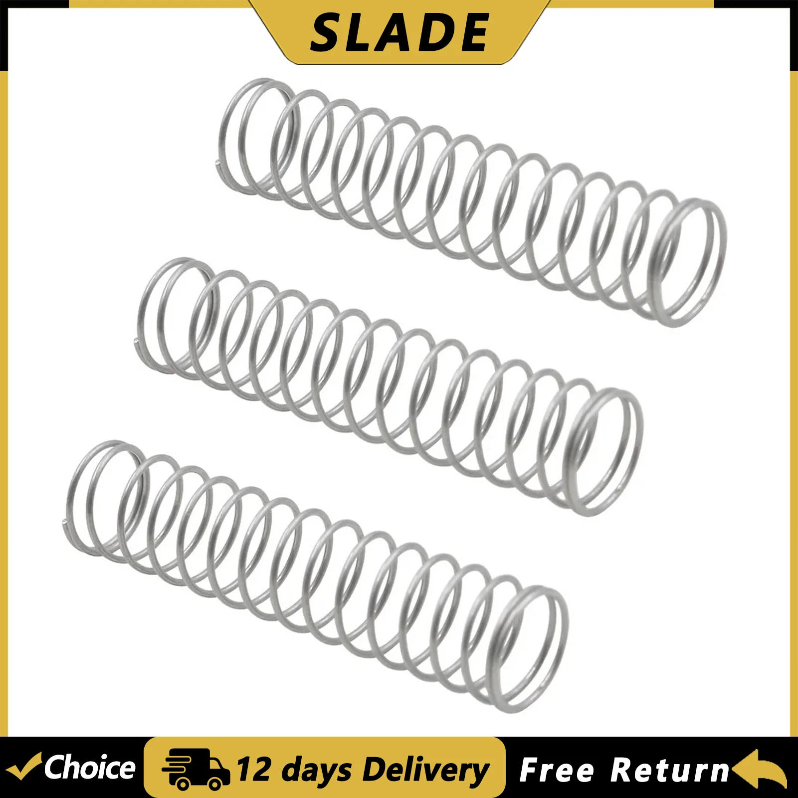 SLADE 3Pcs Trumpet Piston Valve Spring Stainless Steel Button Springs Trumpet Repair Parts Brass Instrument Accessories
SLADE 3Pcs Trumpet Piston Valve Spring Stainless Steel Button Springs Trumpet Repair Parts Brass Instrument Accessories