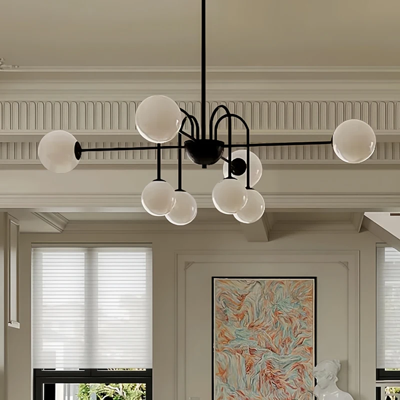 Nordic Glass Ball Hanging Lamps Modern Living Room Pendant Light Home Deco Dining Room Lights Christmas Decorations for Home LED
Nordic Glass Ball Hanging Lamps Modern Living Room Pendant Light Home Deco Dining Room Lights Christmas Decorations for Home LED