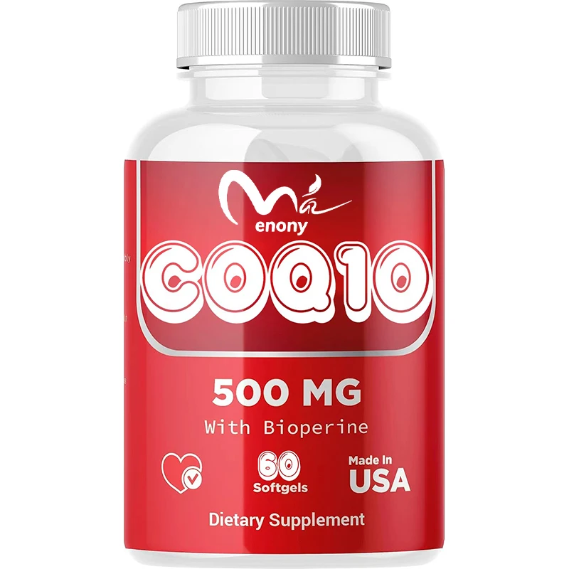 Coenzyme Q10 supports cellular energy generation and has the best absorption effect, in 60 capsules
Coenzyme Q10 supports cellular energy generation and has the best absorption effect, in 60 capsules