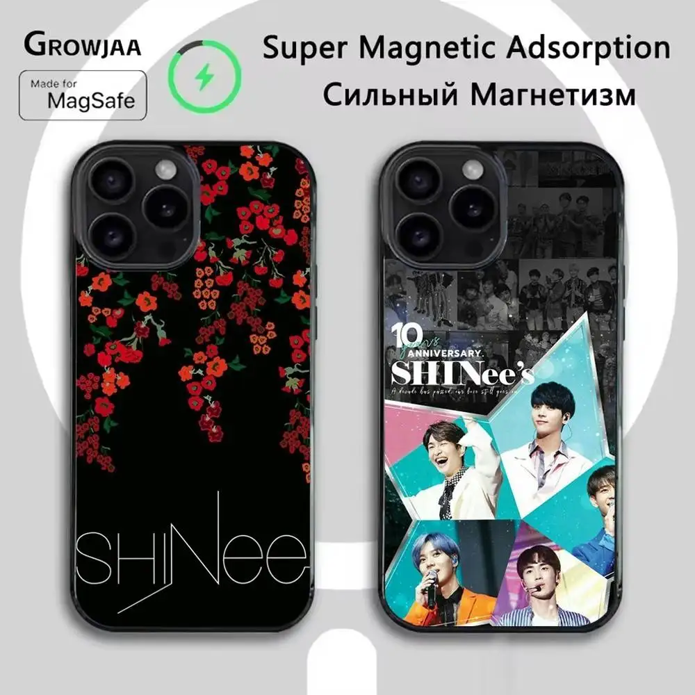 Korea Kpop S-Shinee Phone Case For iPhone 16e,16,15,14,13,12,11,Plus,Pro,Max,Mini Magsafe Magnetic Wireless Charging
Korea Kpop S-Shinee Phone Case For iPhone 16e,16,15,14,13,12,11,Plus,Pro,Max,Mini Magsafe Magnetic Wireless Charging