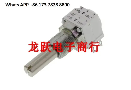 Ceramic potentiometer P11S dual 6-pin 103KA 10K ± 10% single-turn adjustable resistor
Ceramic potentiometer P11S dual 6-pin 103KA 10K ± 10% single-turn adjustable resistor